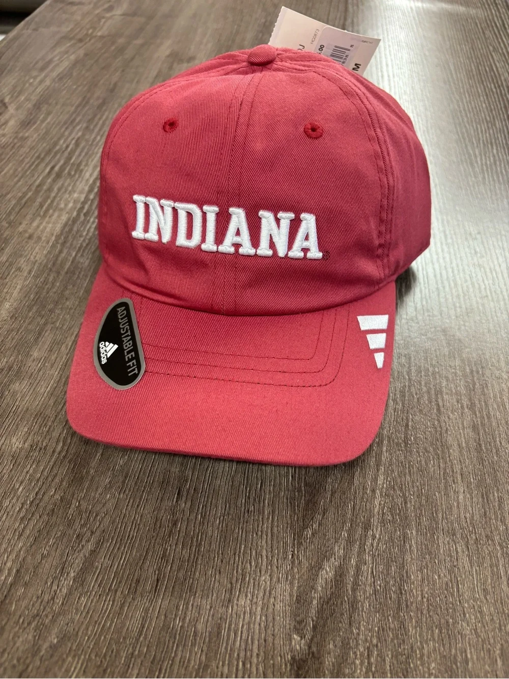Adidas Indiana University Adjustable Red Hat